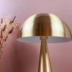Lampe Paul métal doré satiné H50cm - Opjet Paris