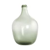 Vase ou dame-Jeanne en verre recyclé coloris vert clair - House Doctor