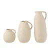 Vase ou pichet en céramique Beige