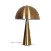 Lampe Paul métal doré satiné H50cm - Opjet Paris