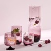 Verre Ankara fait main cerise 20cl