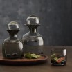 Verre Ankara fait main gris fumé 20cl