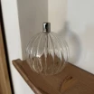 Lampe à huile Sphère en verre strié - taille S