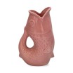 Pichet ou vase poisson rose Glouglou