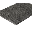 Tapis en coton recyclé noir Liv Interior - 2 tailles disponibles