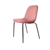 Lot de 2 chaises Velours style Rétro - 3 coloris