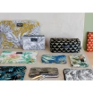 Pochette motif Abeille en tissu avec fermeture